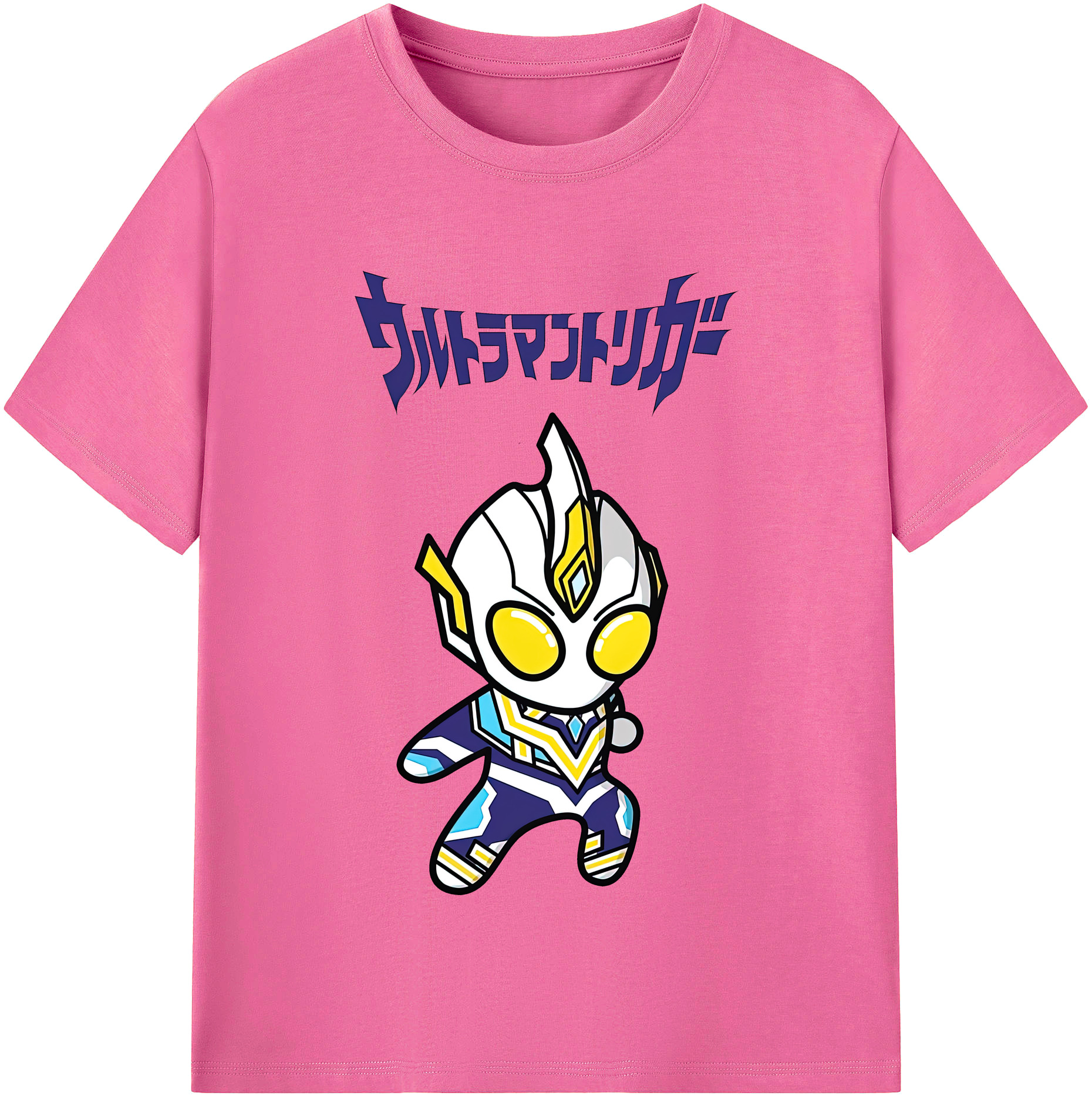 （画像用） ウルトラマン Ultraman レディースカジュアルプリントTシャツ（綿100％）